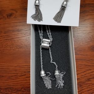 Kiam Family Necklace & Earrings Set - Curtain Call